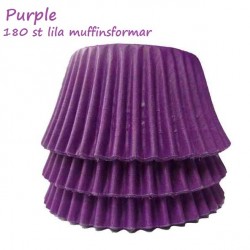 Purple, 180 st muffinsformar